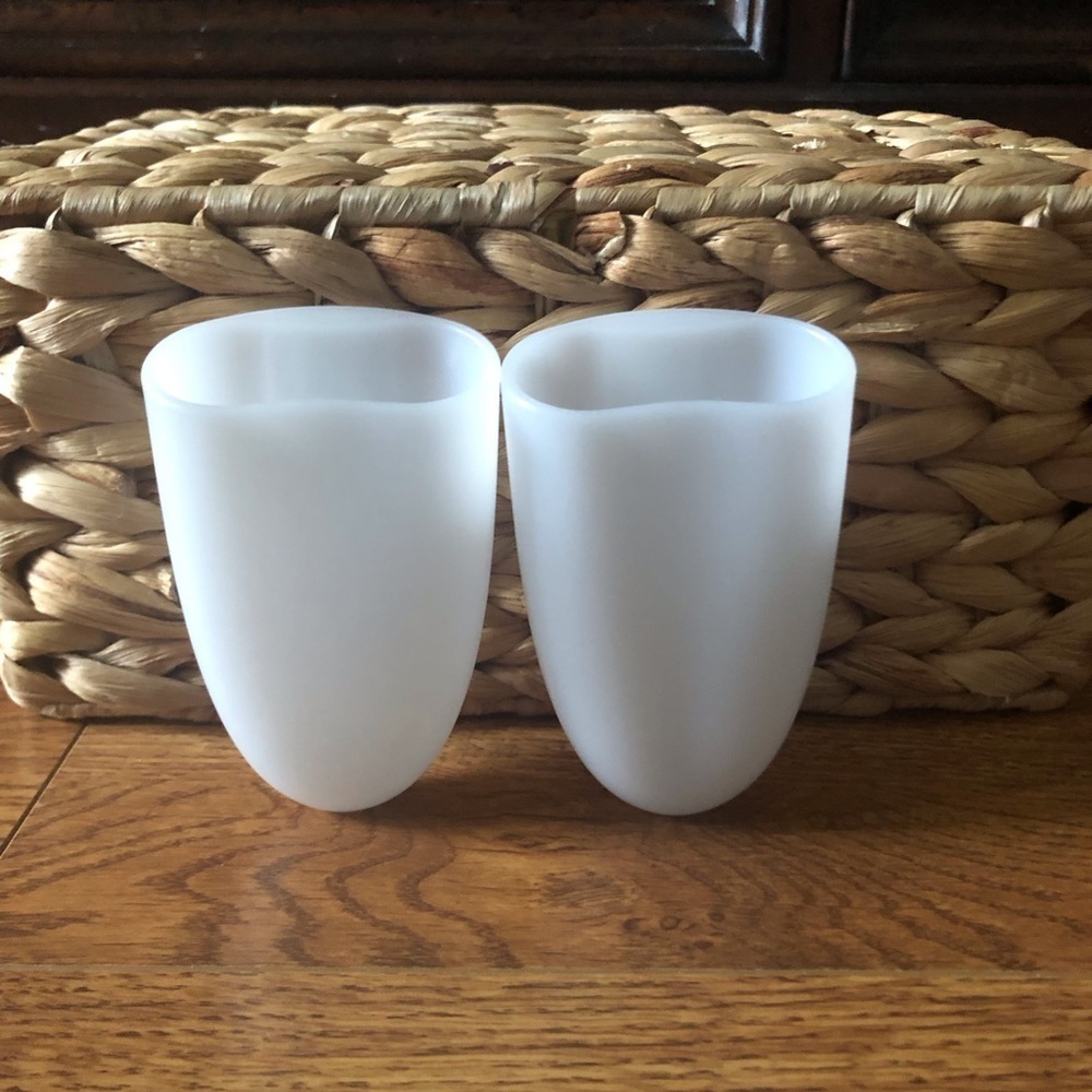 Common frosted shower razor holder set of 2